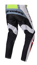 Spodnie off road ALPINESTARS MX FLUID AGENT kolor biały/czarny/czerwony/fluorescencyjny/żółty_1
