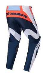 Spodnie off road ALPINESTARS MX FLUID AGENT kolor biały/granatowy/niebieski/pomarańczowy_1