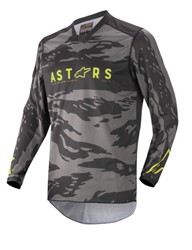 Koszulka off road ALPINESTARS MX RACER TACTICAL kolor camo/czarny/fluorescencyjny/szary/żółty_0