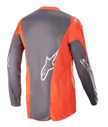 Koszulka off road ALPINESTARS MX RACER HOEN kolor pomarańczowy/szary_1