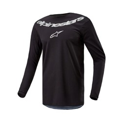 Koszulka off road ALPINESTARS MX FLUID kolor czarny/srebrny