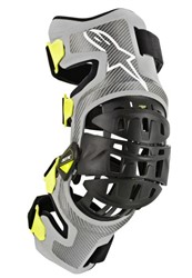 Stabilizatory kolan kolana ALPINESTARS MX BIONIC-7 fluorescencyjny/srebrny/żółty_0