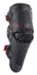 Ochraniacze kolan ALPINESTARS MX SX-1 V2 czarny/czerwony