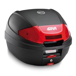 Kufer centralny GIVI (30L) kolor czarny/czerwony