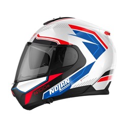 Helmet Flip-up helmet NOLAN N100-6 SURVEYOR N-COM 24 colour black/blue/red/white_3