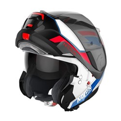 Helmet Flip-up helmet NOLAN N100-6 SURVEYOR N-COM 24 colour black/blue/red/white_4