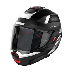 Helmet Flip-up helmet NOLAN N120-1 SUBWAY N-COM 21 colour black/matt/white