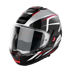 Helmet Flip-up helmet NOLAN N120-1 NIGHTLIFE N-COM 27 colour black/red/white