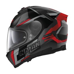 Helmet full-face helmet NOLAN N80-8 WANTED N-COM 71 colour black/grey/matt/red_2