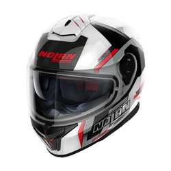 Helmet full-face helmet NOLAN N80-8 WANTED N-COM 74 colour black/red/silver/white