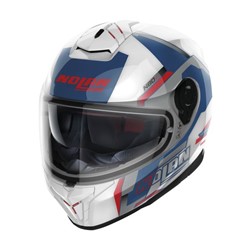 Helmet full-face helmet NOLAN N80-8 WANTED N-COM 75 colour blue/red/silver/white