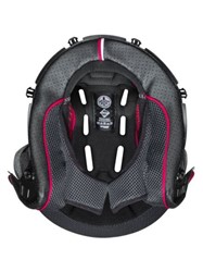Helmet padding fits helmet N40 FULL/N40-5 GT NOLAN colour black/red, size L