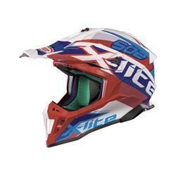 Casco Modulare Smk Hybrid Evo Tide Bianco Blu