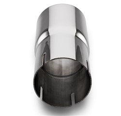 Exhaust system tip RS shape round 1x70mm stainless steel_3