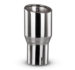 Exhaust system tip RS shape round 1x90mm stainless steel_2