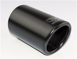Exhaust system tip shape round 1x70mm