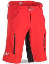 Shorts bicycle FLY WARPATH colour black/red