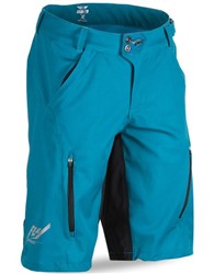Shorts bicycle FLY WARPATH colour black/blue