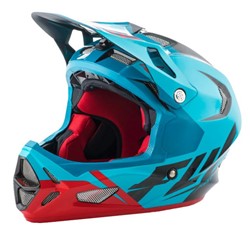 Kask rowerowy FLY WERX (Mips) kolor czarny/czerwony/niebieski