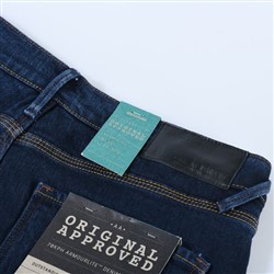 Spodnie jeans OXFORD LADIES SLIM REGULAR JEANS CE AA RINSE WASH kolor granatowy_2