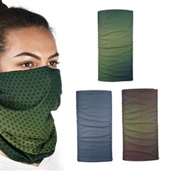 Warming scarf OXFORD NACREOUS COMFY type unisex, colour brown/green/grey_0