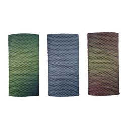 Warming scarf OXFORD NACREOUS COMFY type unisex, colour brown/green/grey_1