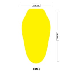 Ochraniacze barków/kolan/łokci OXFORD żółty_2