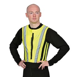 Reflective vest BRIGHT TOP ACTIVE OXFORD colour fluorescent/yellow