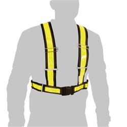 Atstarojošas lences bright h belt OXFORD ((EN) Reflective suspenders, krāsa Dzeltens,)_0