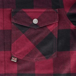 Koszula turystyczna OXFORD KICKBACK 2.0 SHIRT kolor czarny/czerwony_2