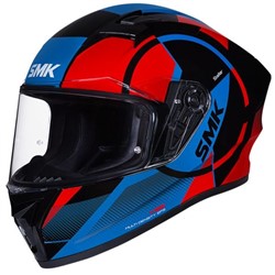 Helmet full-face helmet SMK STELLAR FARO colour grey/red