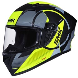 Helmet full-face helmet SMK STELLAR FARO colour grey/yellow