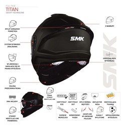 SMK TITAN BLACK GL 200 full-face - XS_1