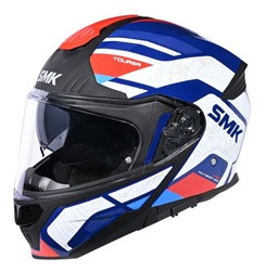 Helmet Flip-up helmet SMK GULLWING NAVIGATOR colour blue/red/white_0