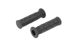 Grips ARIETE handlebar diameter 22; 24mm length 120mm Road colour black, Skuter (2 pcs.) fits HONDA