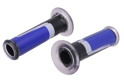Grips ARIETE handlebar diameter 22; 24mm length 120mm Road colour black/blue/grey, Harri's (2 pcs.)