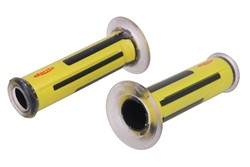 Grips ARIETE handlebar diameter 22; 24mm length 120mm Road colour black/yellow, Harri's (2 pcs.)