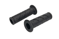 Ručke ARIETE promjer upravljača 22; 24mm dužina 120mm Trkaća boja crna (2 kom.) odgovara KYMCO