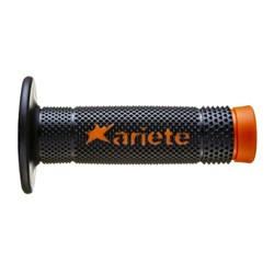 Manetki ARIETE średnica kierownicy 22; 24mm dł. 115mm Offroad kolor czarny/pomarańczowy (2 szt.)_0