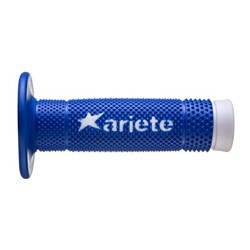 Grips ARIETE handlebar diameter 22; 24mm length 115mm Offroad colour blue/white (2 pcs.)_0