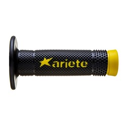 Manetki ARIETE średnica kierownicy 22; 24mm dł. 115mm Offroad kolor czarny/żółty (2 szt.)_0