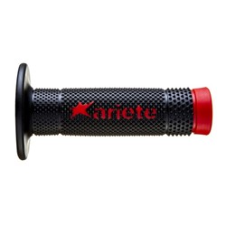 Grips ARIETE handlebar diameter 22; 24mm length 115mm Offroad colour black/red (2 pcs.)_0