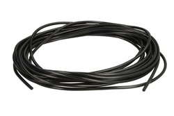 Fuel hose 03998/10 2x5, black, carburettor, single-coat, length 10m