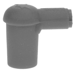Spark plug pipe 04999, angle 90°, housing material Silicone