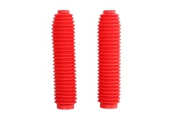 Komplet gumowych osłon lag 07995-R (średnica lagi 38-41mm, średnica goleni 58-62mm, dł. 95-430mm, czerwony)