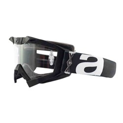 Motorcycle goggles ARIETE ADRENALINE PRIMIS PLUS colour black/white_2