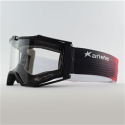 Moto brýle 8K ARI barva bílá/černá/červená_0