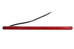 STOP lamp (with wire 250mm, 12V, red)