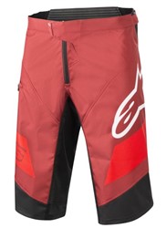 Shorts bicycle ALPINESTARS RACER SHORTS colour red