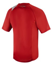 T-krekls Velosipēda ALPINESTARS TRAILSTAR V2 SHORT SLEEVE krāsa pelēks/sarkans_1